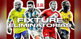 Fixture Eliminatorias 2026 Conmebol: conoce la programación, fechas y horarios Fixture Eliminatorias 2026 Conmebol: conoce la programación, fechas y horarios