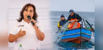 Dina Boluarte anuncia aumento a S/360 de pensión base de jubilados del sector pesquero