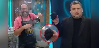 ‘El gran chef’: ‘Loco’ Wagner hace una papa rellena carbonizada y deja en shock al jurado
