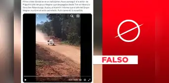 Video no evidencia al avión del líder del grupo Wagner siendo perseguido por helicóptero ruso Video no evidencia al avión del líder del grupo Wagner siendo perseguido por helicóptero ruso