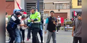 La Resistencia agrede a vecino frente a local de la CNDDHH