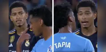 Renato Tapia no se 'achicó' ante Bellingham: su tenso cruce de palabras con la figura del Madrid