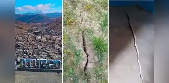 ¡Emergencia en Cajamarca! Familias abandonan viviendas tras aparición de grietas en el suelo ¡Emergencia en Cajamarca! Familias abandonan viviendas tras aparición de grietas en el suelo