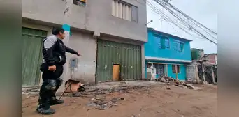 VES: extorsionadores detonan explosivo en puerta de negocio dedicado a organizar eventos