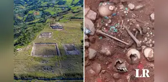 Hallan tumba de 3.000 años con restos humanos en Cajamarca: tenía 6 capas de ceniza y tierra negra Hallan tumba de 3.000 años con restos humanos en Cajamarca: tenía 6 capas de ceniza y tierra negra