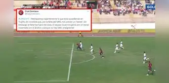 Cienciano denuncia ausencia de VAR ante Mannucci: "Nos ganan con un penal inventado"