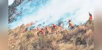 Incendios forestales avanzan en ocho regiones