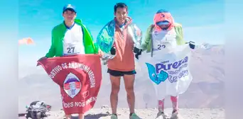 Atleta ascendió en  3 horas y 56 min al Misti y batió récord