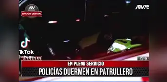 Policía tras ser visto cuando dormía supuestamente en servicio: "¿Qué cuerpo te va a dar para 24 horas?"