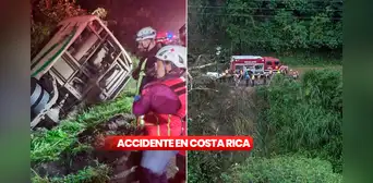 Bus con migrantes cae de un precipicio en Costa Rica: ¿qué se sabe sobre los venezolanos heridos? Bus con migrantes cae de un precipicio en Costa Rica: ¿qué se sabe sobre los venezolanos heridos?