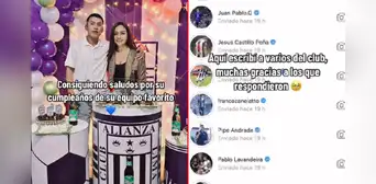 Hincha de la 'U' escribe a jugadores de AL para que saluden a su enamorado: “Qué suerte tienen algunos” Hincha de la 'U' escribe a jugadores de AL para que saluden a su enamorado: “Qué suerte tienen algunos”