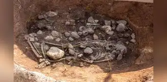 Cajamarca: hallan tumba de 3.000 años de sacerdote de Pacopampa Cajamarca: hallan tumba de 3.000 años de sacerdote de Pacopampa