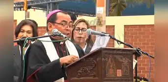 Obispo de Tacna hace pedido frente a Dina Boluarte: “Se hace urgente escuchar el clamor del pueblo” Obispo de Tacna hace pedido frente a Dina Boluarte: “Se hace urgente escuchar el clamor del pueblo”