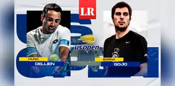 Hugo Dellien vs. Borna Gojo EN VIVO, US Open: a qué hora y dónde ver el partido del boliviano