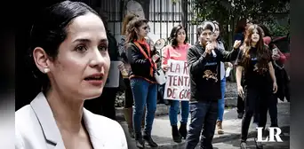 Sigrid Bazán presentó reclamo al Mininter tras hostigamiento de La Resistencia Sigrid Bazán presentó reclamo al Mininter tras hostigamiento de La Resistencia