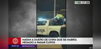SJL: matan al 'Rey del caldo de gallina' tras negarse a pagar cupos durante varios meses