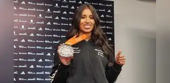 Kimberly García tras segundo lugar en Mundial de Atletismo: "Mi meta era 1 medalla y ya llevo 3"