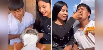 Waldir Maqque hace pizza junto a una joven y usuarios especulan: “Te reto a pedirle matrimonio”