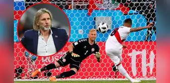 Ricardo Gareca reveló quién debió patear el penal ante Dinamarca en lugar de Christian Cueva