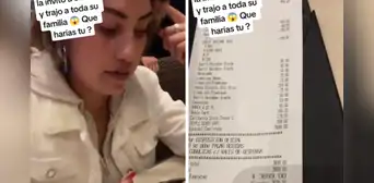 Joven invita a comer a su enamorada, pero la cena termina en discusión: “Llevó a toda su familia”