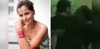 Mónica Sánchez se muestra muy enamorada con el cantante argentino Daniel Sacro