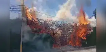 Incendio en colegio causó alarma en Cajamarca Incendio en colegio causó alarma en Cajamarca