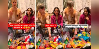 Finlandés regresa a su país y llena su maleta de productos peruanos: “Nos va a aliviar la nostalgia” Finlandés regresa a su país y llena su maleta de productos peruanos: “Nos va a aliviar la nostalgia”