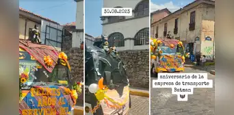 Empresa de transporte Batman celebra su aniversario y disfraza sus unidades del Hombre Murciélago Empresa de transporte Batman celebra su aniversario y disfraza sus unidades del Hombre Murciélago