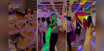 Peruana se casa con alemán y lo celebran al ritmo del Grupo 5: “Arriba la unión de culturas” Peruana se casa con alemán y lo celebran al ritmo del Grupo 5: “Arriba la unión de culturas”