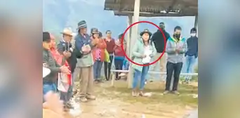 Apurímac: congresista Taipe se reunió con mineros informales que invadieron proyecto Los Chancas Apurímac: congresista Taipe se reunió con mineros informales que invadieron proyecto Los Chancas