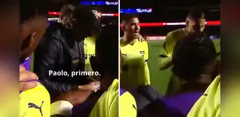 Paolo Guerrero y su eufórica reacción al saber que patearía el primer penal de LDU ante Sao Paulo Paolo Guerrero y su eufórica reacción al saber que patearía el primer penal de LDU ante Sao Paulo