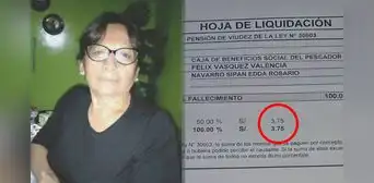 Viuda recibe la pensión más miserable de Perú: "¿Quién come con S/3?"