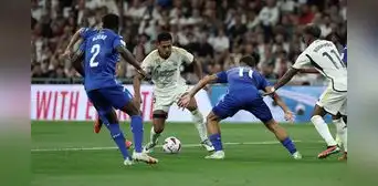 Real Madrid volteó 2-1 a Getafe con gol a último minuto de Jude Bellingham