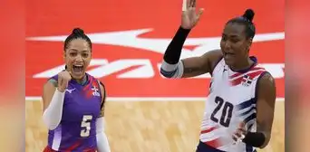 ¡A paso de ganadoras! Dominicana venció 3-1 a Canadá y va a la final del Norceca de Voleibol 2023