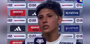 Capitana de Alianza Lima se mostró con los ojos llorosos en vivo y declaró tras perder la final Capitana de Alianza Lima se mostró con los ojos llorosos en vivo y declaró tras perder la final