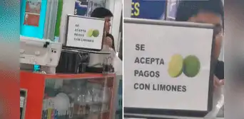 Negocio acepta limones como medio de pago: “El limón es la nueva moneda del Perú” Negocio acepta limones como medio de pago: “El limón es la nueva moneda del Perú”