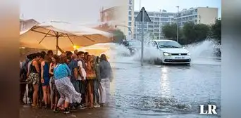 DANA en España: emiten alerta roja en gran parte del país por lluvias torrenciales y tormentas