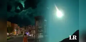 Una bola de fuego atraviesa el cielo en Turquía y lo capturan en video Una bola de fuego atraviesa el cielo en Turquía y lo capturan en video