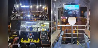 El insólito carrito sanguchero de 2 pisos que la rompe en el Callao: "Logramos evolucionar"