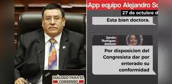 Alejandro Soto: conversación demostraría que sí tenía injerencia en chats con sus trabajadores Alejandro Soto: conversación demostraría que sí tenía injerencia en chats con sus trabajadores
