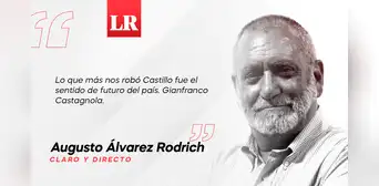 Tres golpes tres a pedro castillo, por Augusto Álvarez Rodrich Tres golpes tres a pedro castillo, por Augusto Álvarez Rodrich