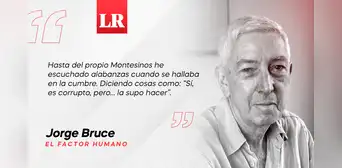 “La supo hacer”, por Jorge Bruce “La supo hacer”, por Jorge Bruce