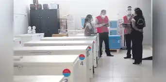 Vacunación en Perú: refrigeración de dosis peligra por lío de Cenares con empresa Vacunación en Perú: refrigeración de dosis peligra por lío de Cenares con empresa
