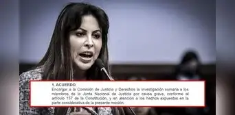 Congreso: priorizan moción de Chirinos para investigar y remover a miembros de la JNJ