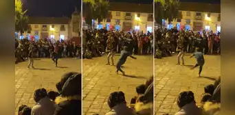Cómico ambulante imita 'pasito' de Ke Personajes y desata carcajadas en Cusco: “Quiere ir al baño” Cómico ambulante imita 'pasito' de Ke Personajes y desata carcajadas en Cusco: “Quiere ir al baño”
