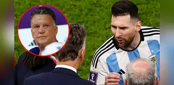 Van Gaal 'dispara' contra Argentina: revive el polémico partido del Mundial y habla de Messi