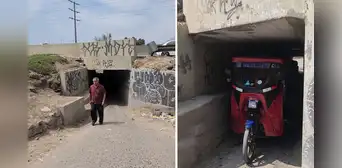 Así es el túnel secreto que cruza la Panamericana Norte en Los Olivos y pocos conocen Así es el túnel secreto que cruza la Panamericana Norte en Los Olivos y pocos conocen