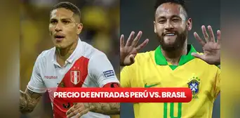 Entradas Perú vs. Brasil: ¿cuánto cuestan y cómo comprarlas para las Eliminatorias 2026?
