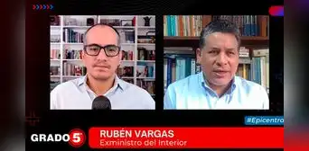 Exministro Rubén Vargas: "Los hermanos Quispe Palomino pretenden presentarse con un nuevo rostro"