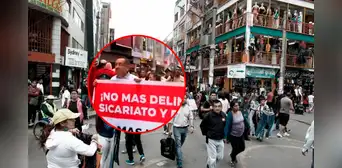 Gamarra cierra hoy hasta las 2 p. m. por marcha contra inseguridad ciudadana Gamarra cierra hoy hasta las 2 p. m. por marcha contra inseguridad ciudadana